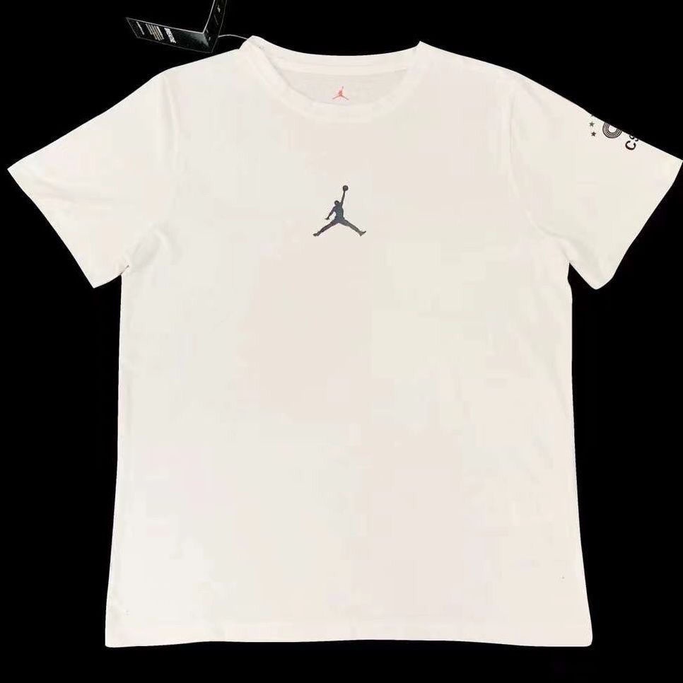 Áo Thun 100% cotton In Logo Nike Air Jordan Thời Trang Dành Cho Nam