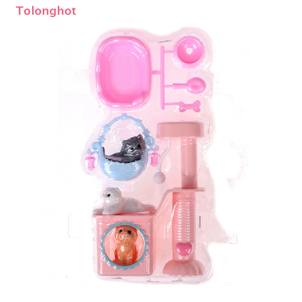 Mô Hình Nhà Thú Cưng Xinh Xắn Trang Trí Nhà Búp Bê