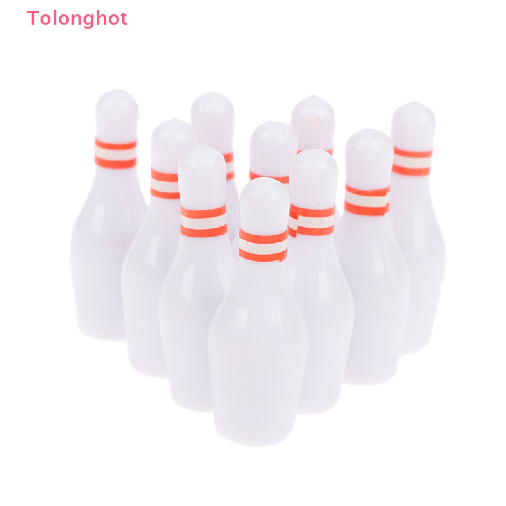 Bộ Đồ Chơi Bowling Mini Tỉ Lệ 1: 12 Dành Cho Nhà Búp Bê