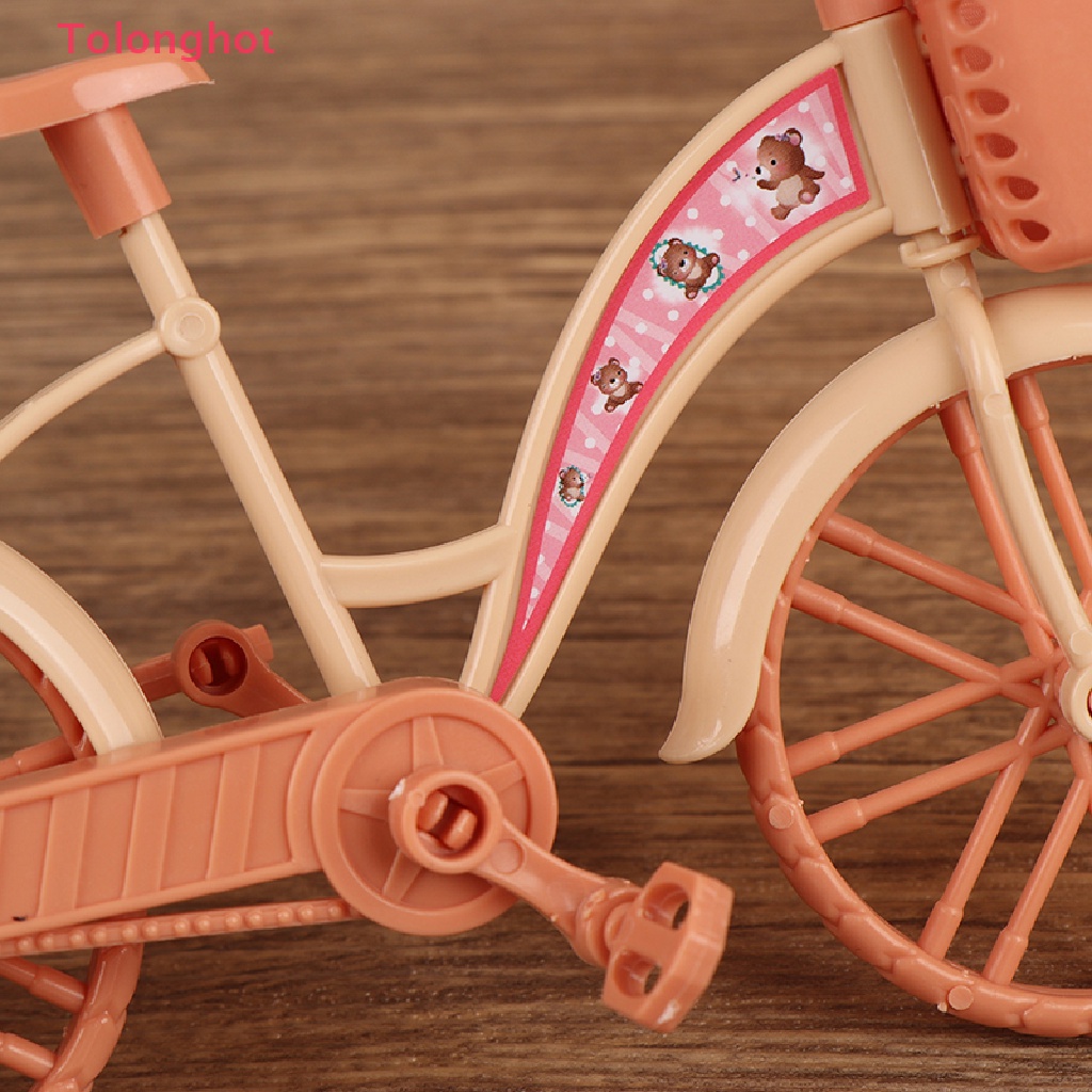 1 Mô Hình Xe Đạp Mini Tỉ Lệ 1: 12 Trang Trí Nhà Búp Bê