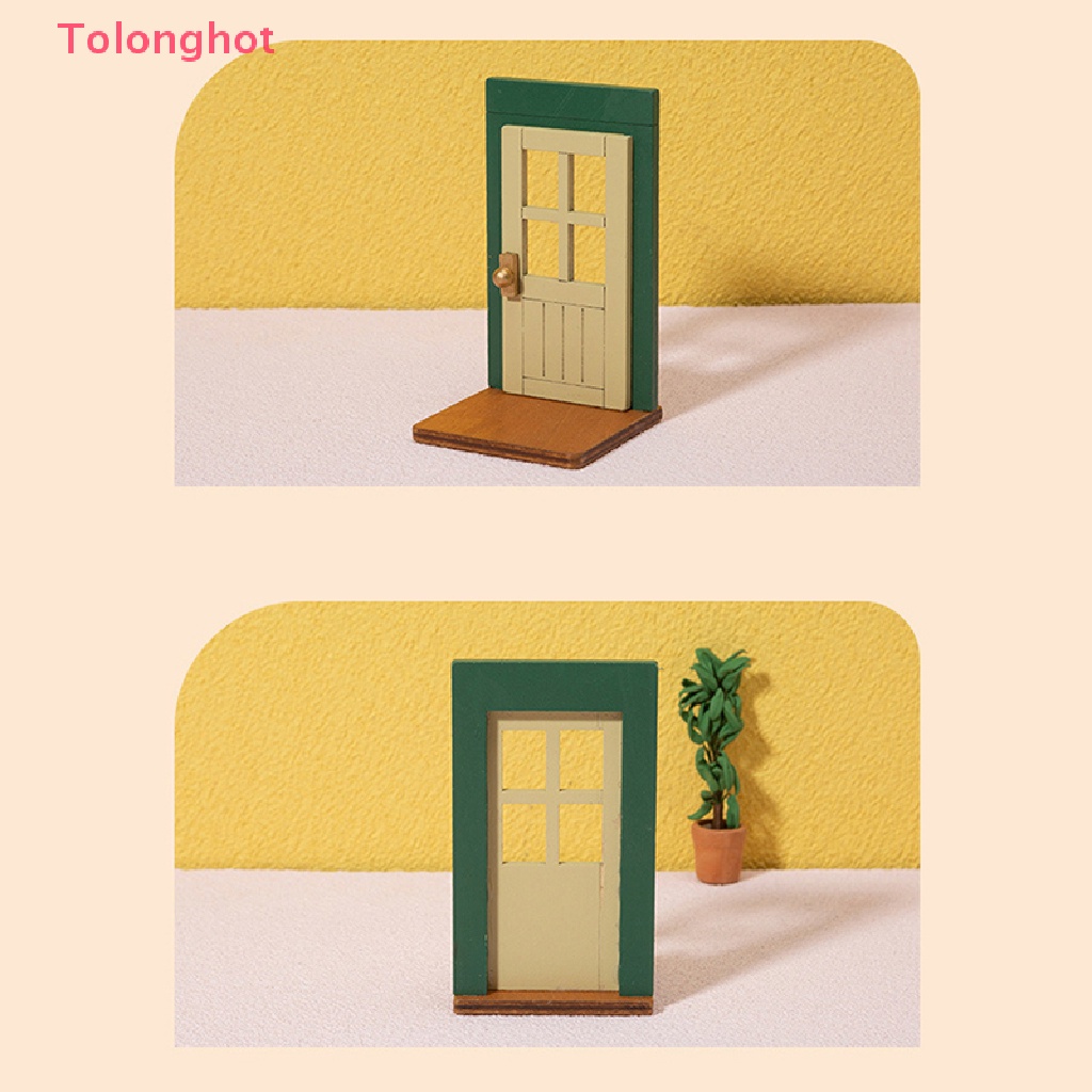 Mô Hình Cửa Giáng Sinh Mini Tỉ Lệ 1: 12 Trang Trí Nhà Búp Bê