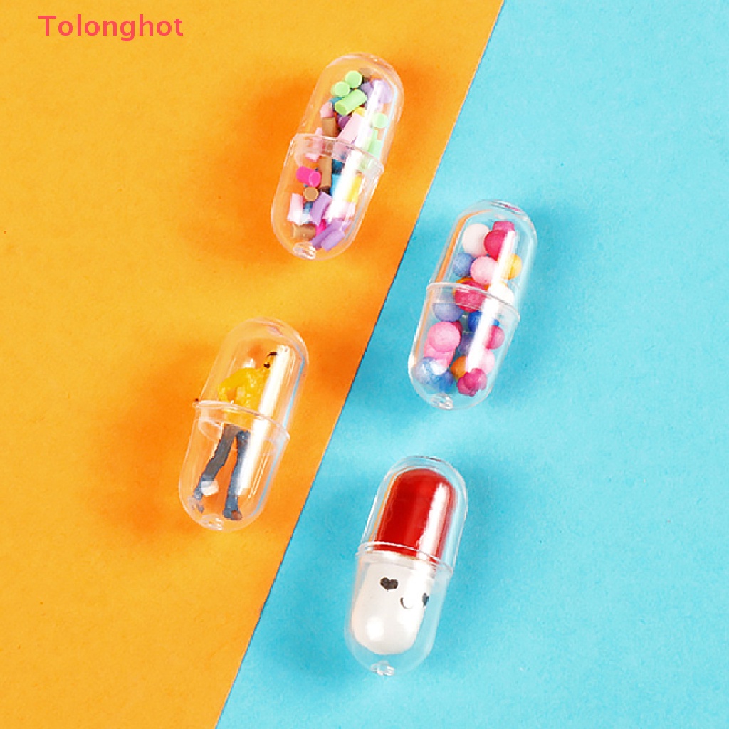 Viên Thuốc Mô Phỏng Bằng Nhựa Resin Cho Điện Thoại / Máy Tính Bảng DIY