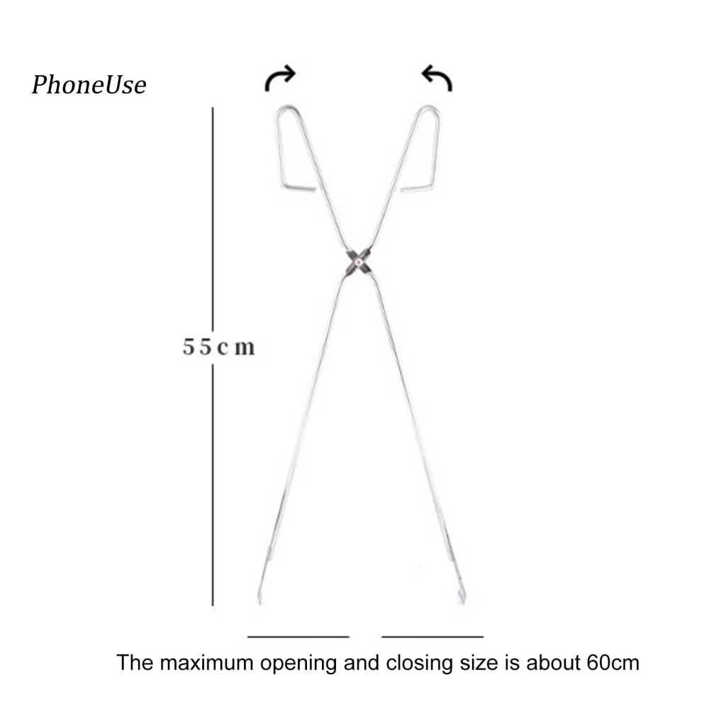 Kẹp Đốt Than Hoạt Tính Bằng PU Tay Cầm Dài Di Động Tiết Kiệm Năng Lượng Dễ Sử Dụng Cho