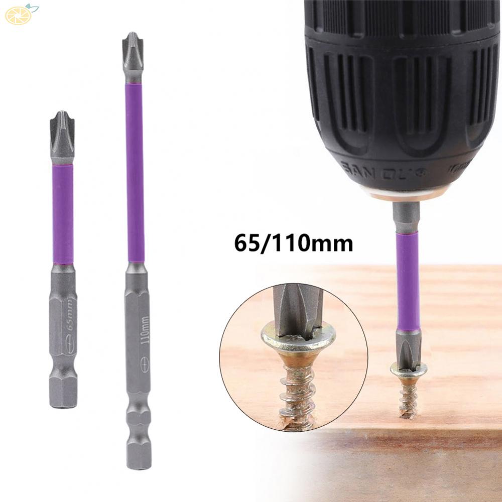 1x 65mm 110mm Tua Vít Nam Châm Đặc Biệt Rãnh Chéo Cho Thợ Điện FPH2 Bền Mới