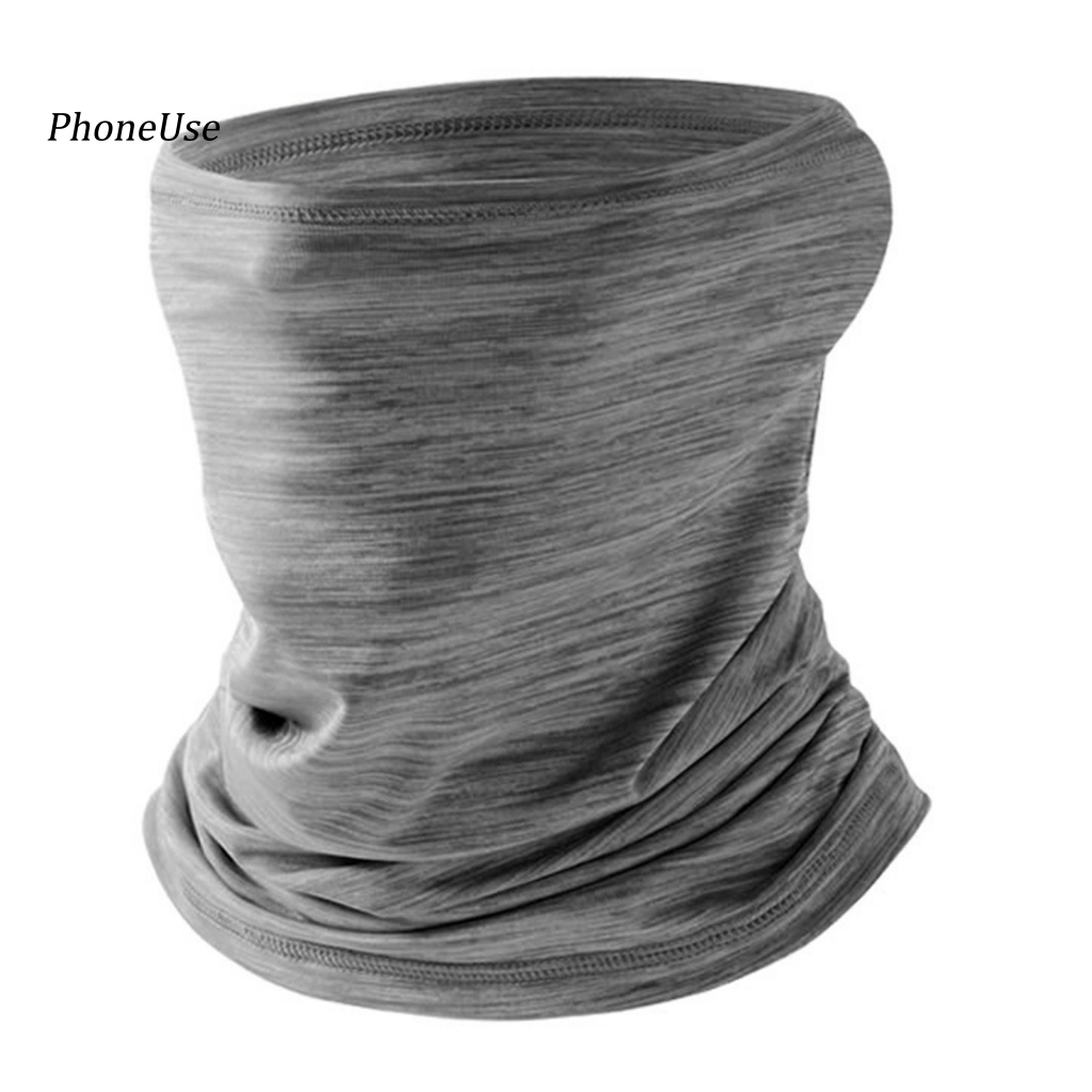 Mũ Trùm Đầu Kiêm Khăn Choàng Cổ Bằng Da PU Chống Bụi Cho Nam Và Nữ