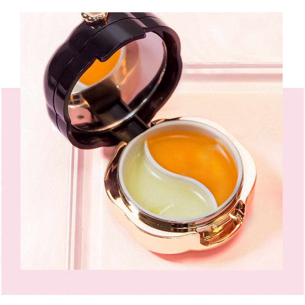 Dầu Dưỡng Môi YZS Hai Màu Sắc Thay Đổi Màu Sắc Kèm Gương Và Cọ Trang Điểm