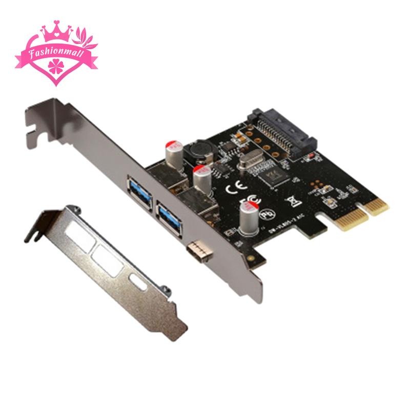 Thẻ Mở Rộng PCIE Sang USB 3.1 Type C 1 Type C Và 2 Type a 3.0 Chuyên Dụng Cho Máy Tính Bàn