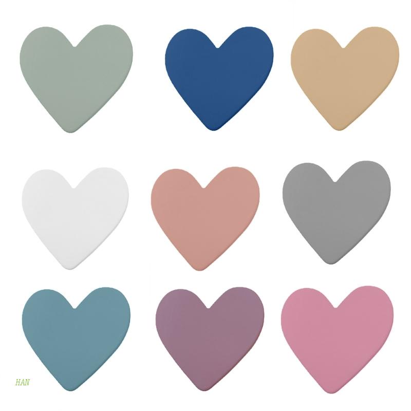 Kẹp Tóc Hình Trái Tim Màu Sắc Ngọt Ngào Cho Nữ