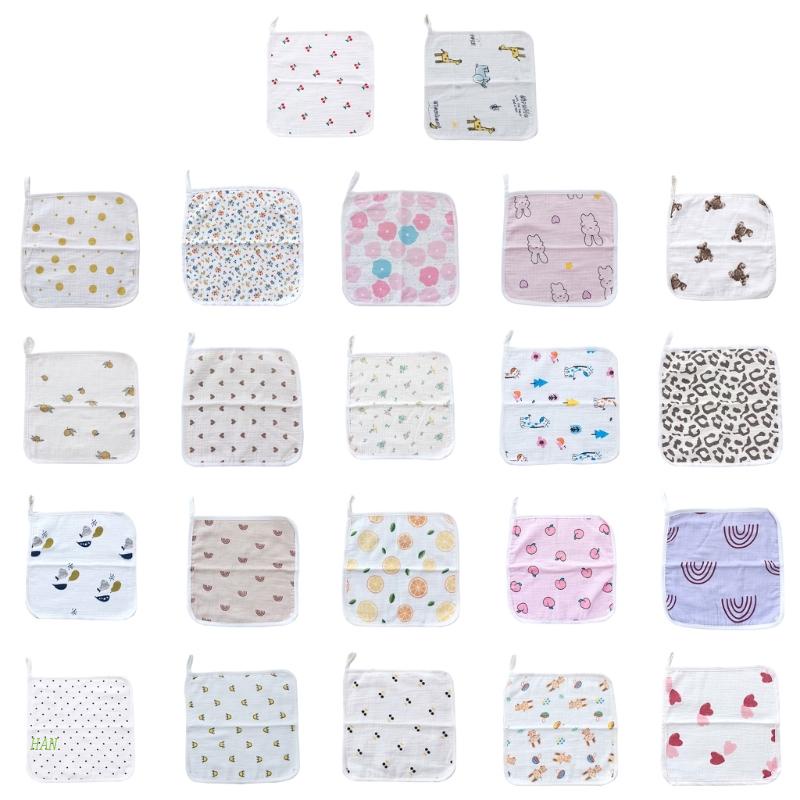 Yếm Ăn Nhẹ Mềm Mại Thấm Hút Tốt Cho Bé Sơ Sinh