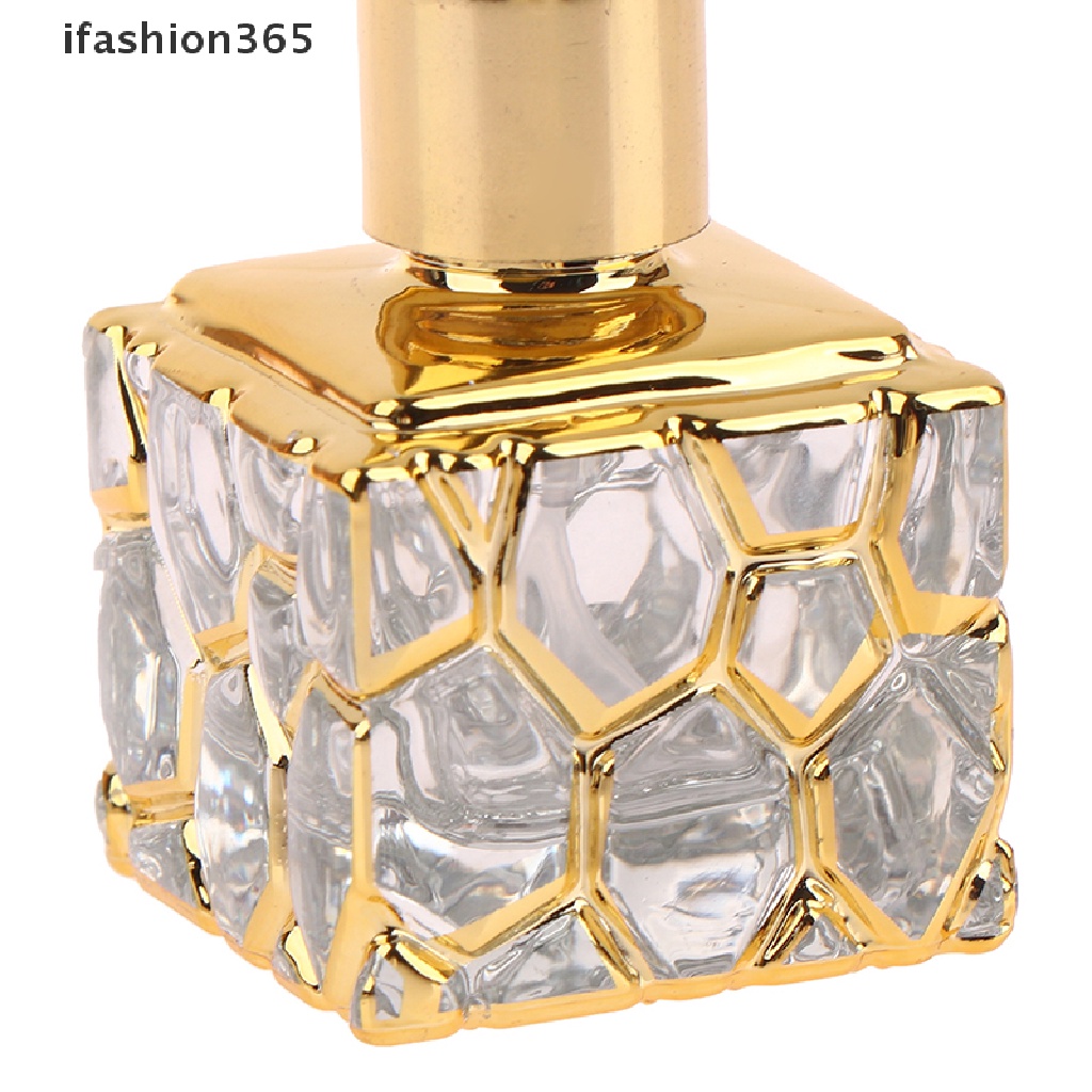 Lọ Thủy Tinh Màu Vàng 10ml [ifashion365] Có Thể Nạp Lại