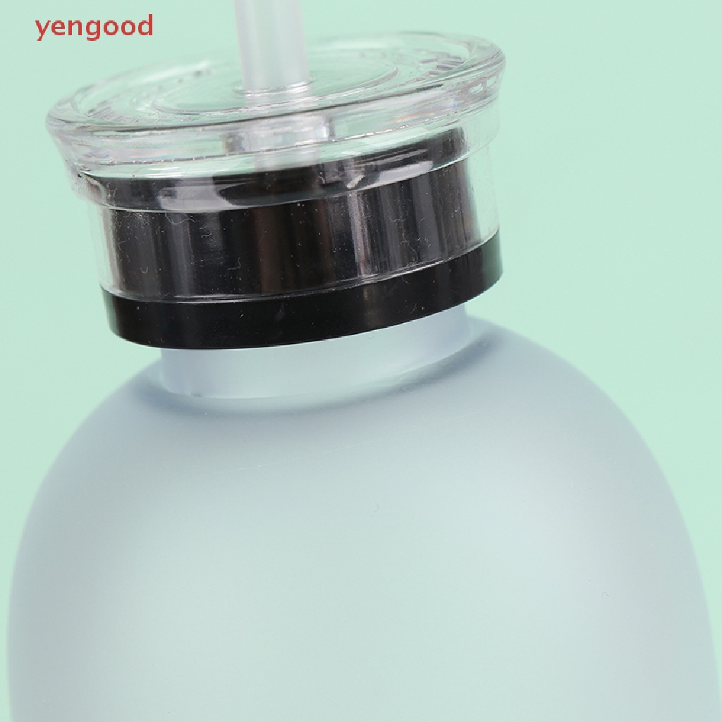 Bình Đựng Nước Bằng Nhựa Trong Suốt Họa Tiết Gấu Hoạt Hình Dung Tích 1000ml