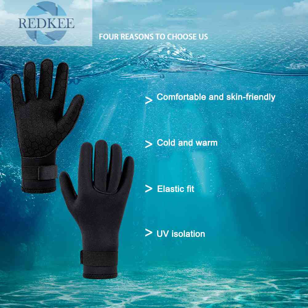 Găng Tay Thể Thao Neoprene Co Giãn Thoải Mái Khi Bơi Lội