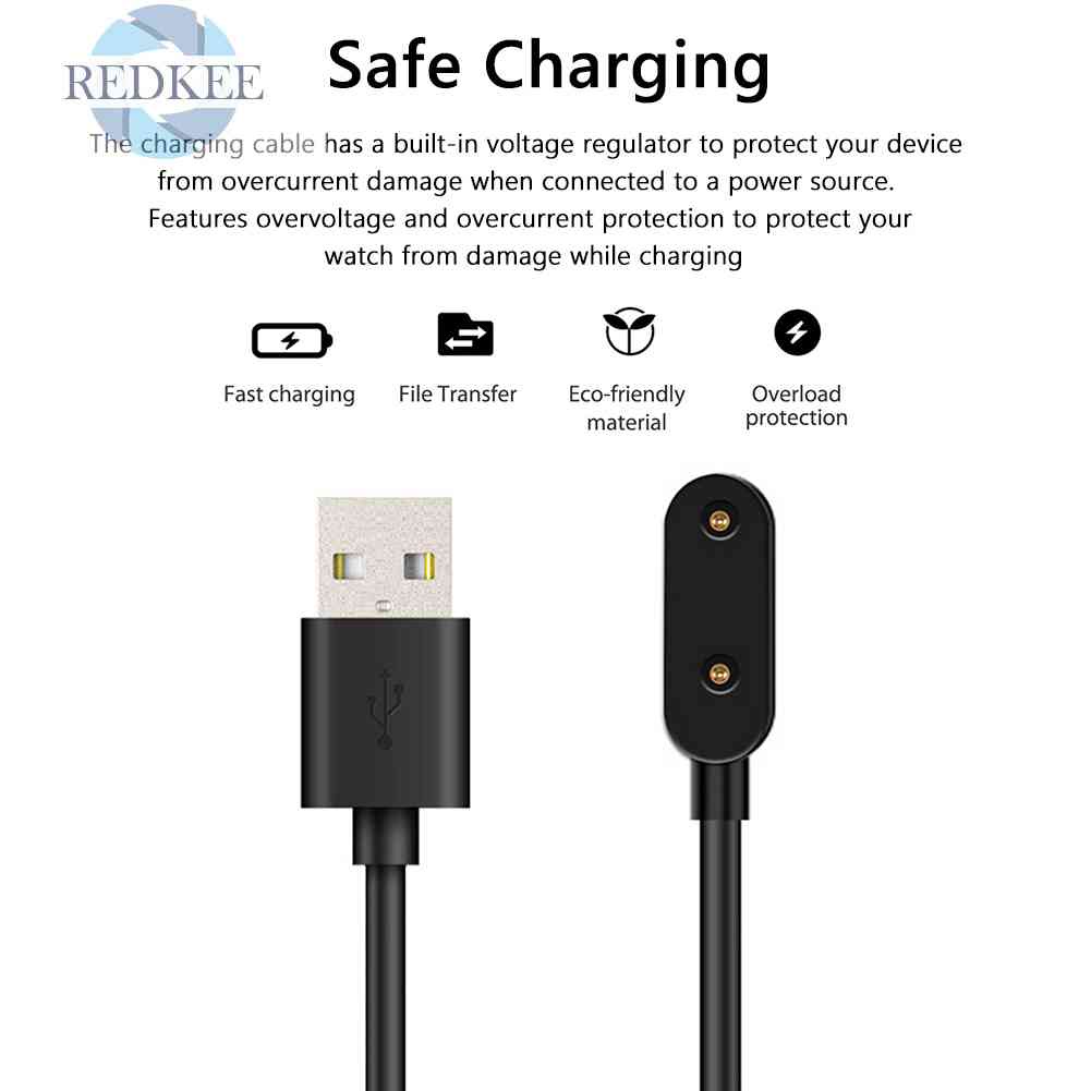 Cáp SạC USB 1m Cho ĐồNg Hồ Huawei Watch Fit 2