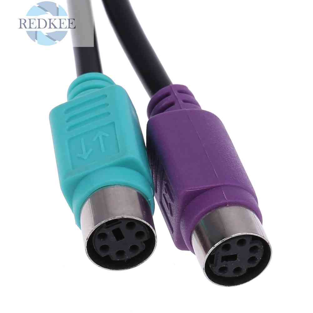 1 Dây Cáp Mở Rộng Chuyển Đổi Từ USB Sang PS2 PS / 2