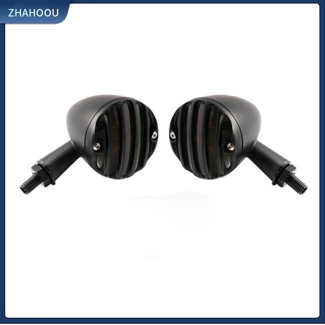 ☃Phụ Kiện Trang Trí Nhà Cửa Độc Đáo Sáng Tạo☃ 1 Cặp Đèn Led Xi Nhan Chống Thấm Nước Phong Cách Retro Dành Cho Xe Mô Tô