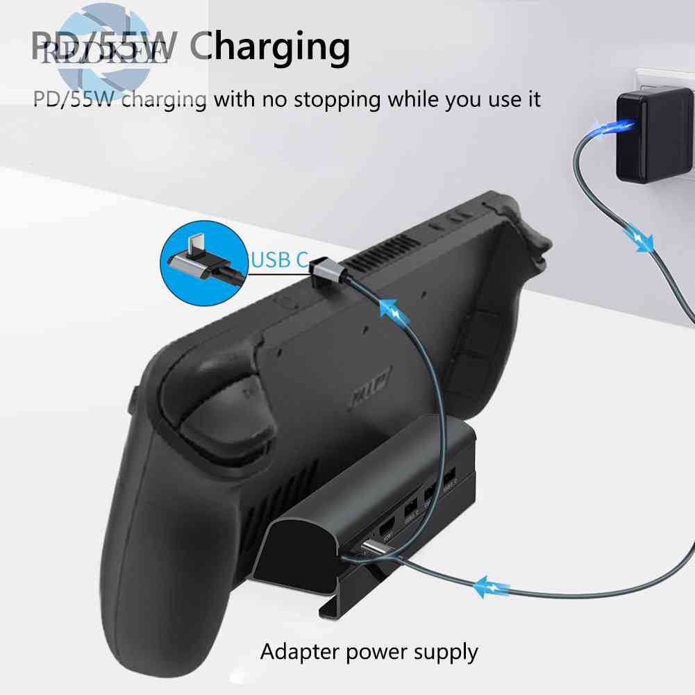 Đế Sạc Đứng 6 Trong 1 Cho Máy Chơi Game Hơi Nước