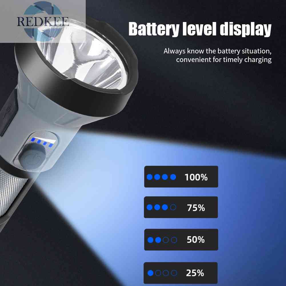 Đèn Pin LED COB 300LM Cầm Tay Dùng Cho Các Hoạt Động Ngoài Trời