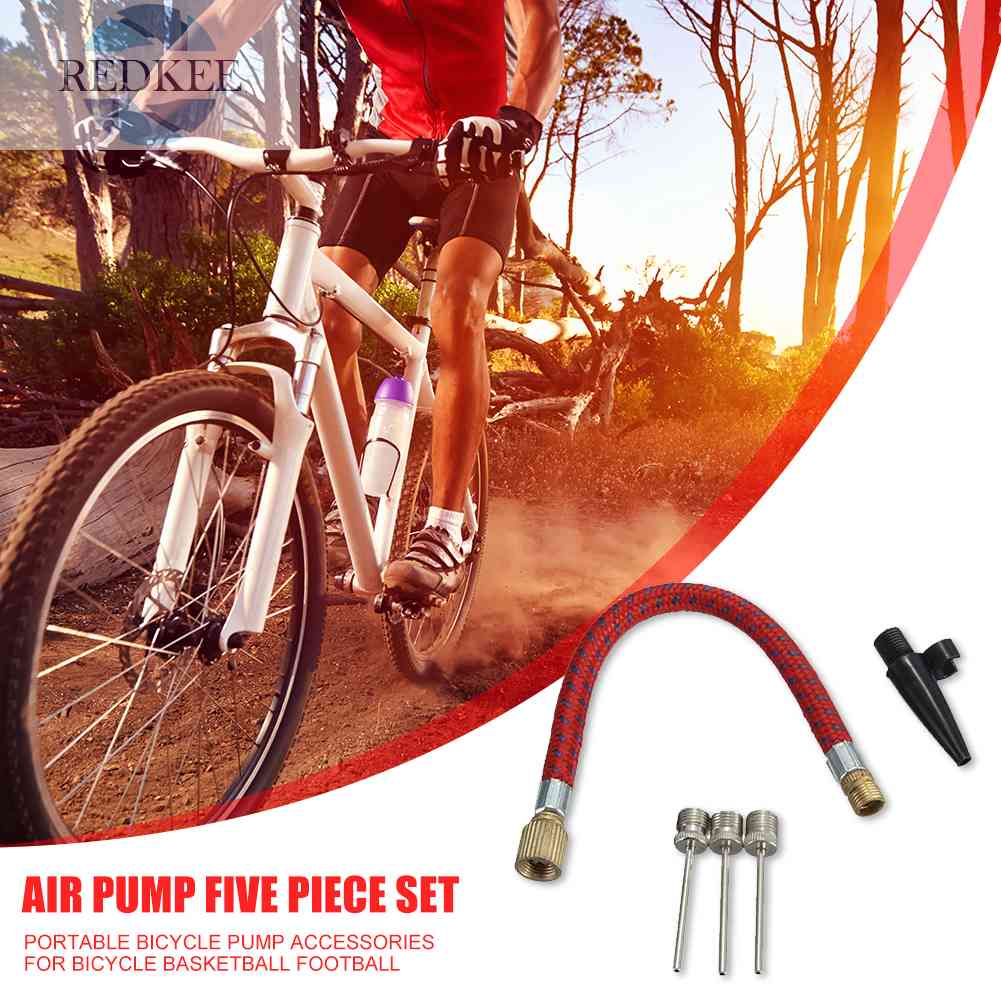 Set 5 Dụng Cụ Bơm Bánh Xe Đạp