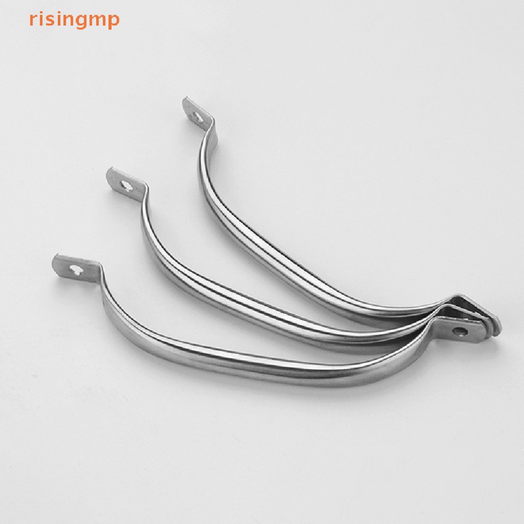 Set 2 Tay Nắm Cửa Tủ Bằng Thép Không Gỉ Màu Bạc Cho Nhà Bếp