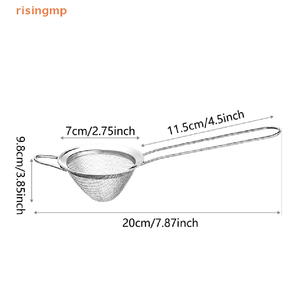 Lưới Lọc Hình Nón Bằng Thép Không Gỉ Chuyên Dụng Cho Pha Chế Cocktail