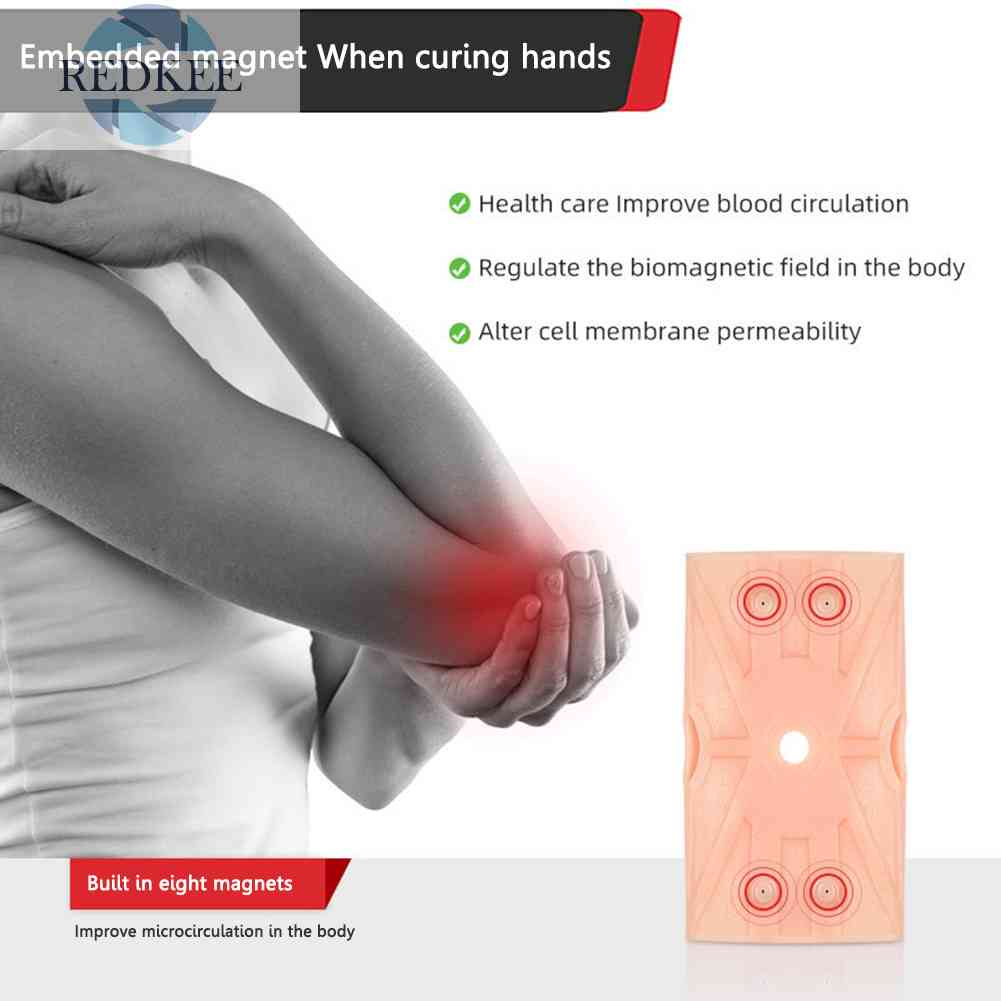 1 Miếng Đệm Silicone Nén Bảo Vệ Khuỷu Tay Giảm Đau Giặt Được