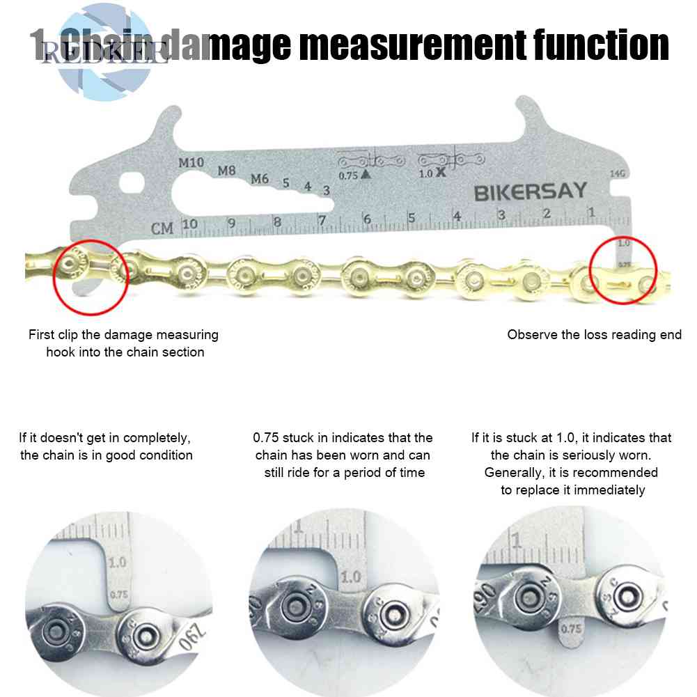 Thước Đo Dây Xích Xe Đạp Leo Núi Chuyên Dụng