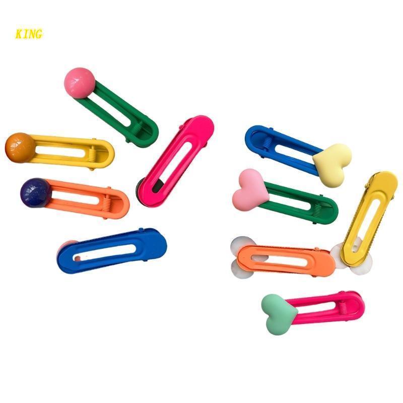 Kẹp Tóc Hình Trái Tim Phong Cách Vintage Thời Trang Cho Nữ Y2K 90s