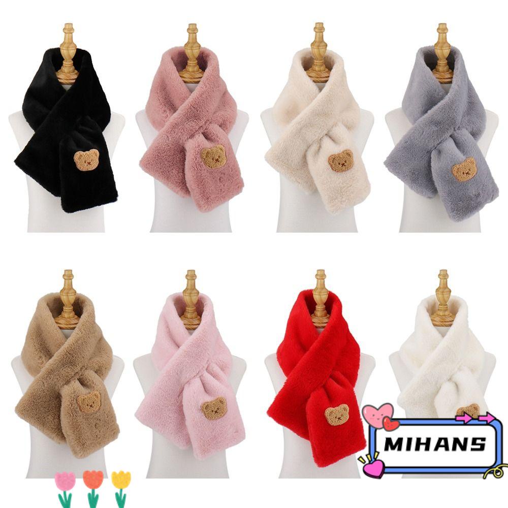 Khăn Choàng Cổ Bằng Lông Thỏ Nhân Tạo Giữ Ấm Mùa Đông Cho Nữ