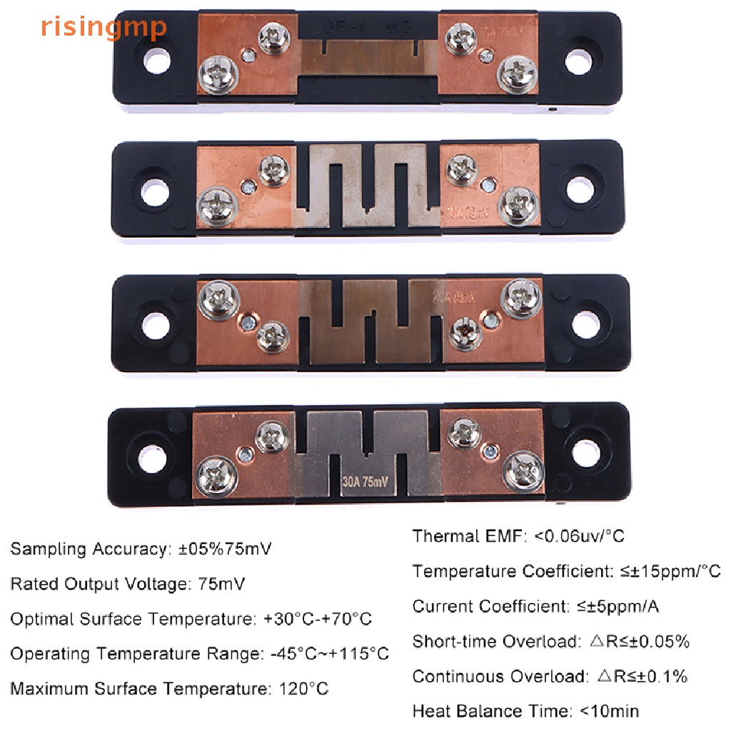 Vôn Kế Kỹ Thuật Số DC JF-1 10A 20A 30A 50A 75mV