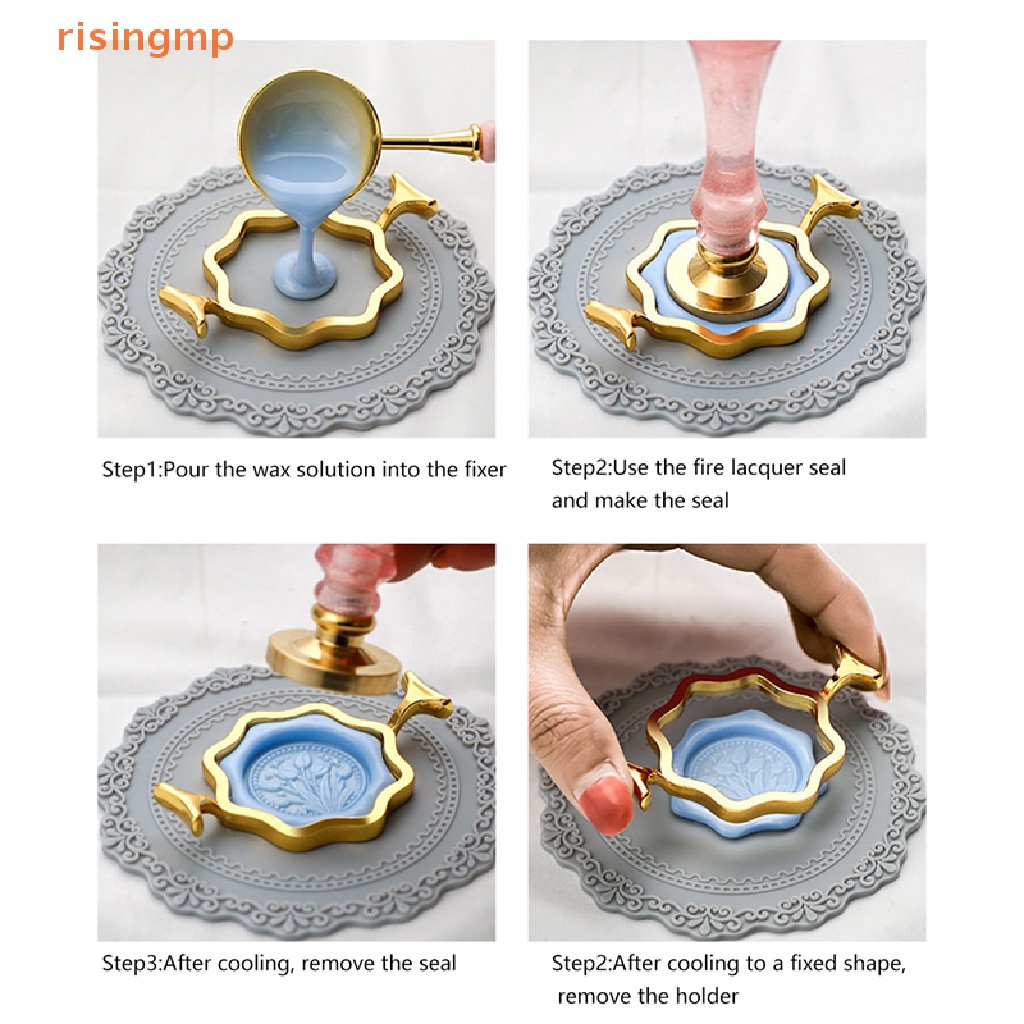 [risingmp] Dụng Cụ Đóng Dấu Sáp Niêm Phong Thiệp Mời Thiết Kế Phong Cách