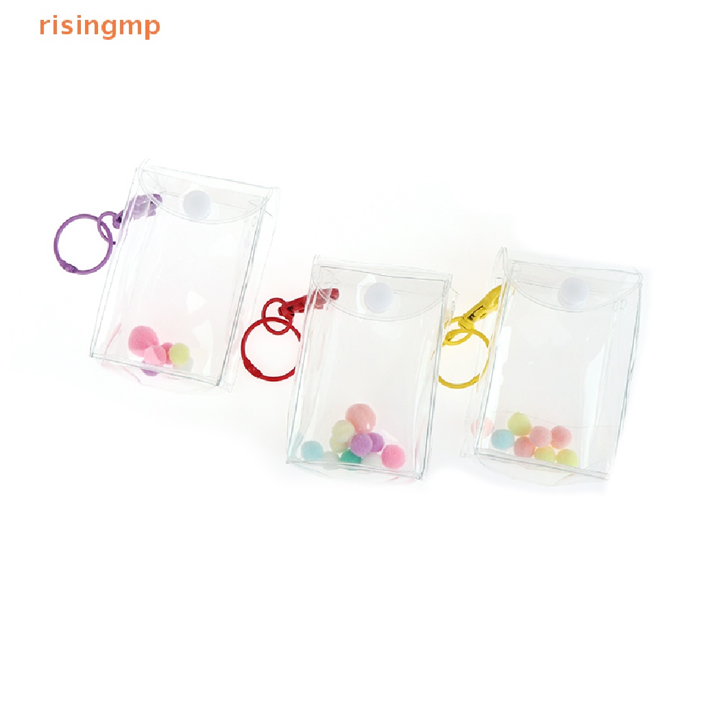 Hộp Đựng Đồ Bằng PVC Trong Suốt Dày Dặn Có Móc Khóa Tiện Dụng