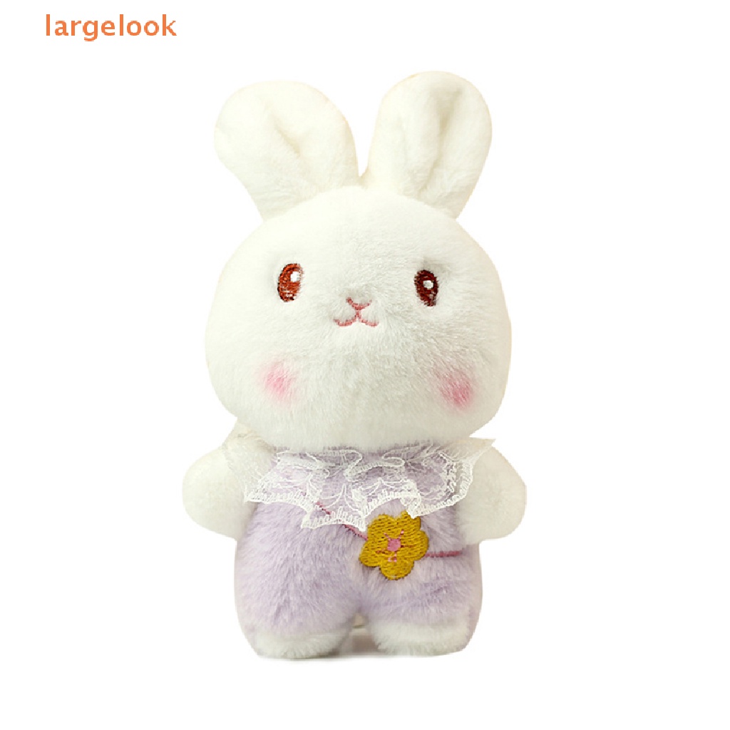 Thỏ Nhồi Bông Mềm Mại 10cm Trang Trí Móc Khóa