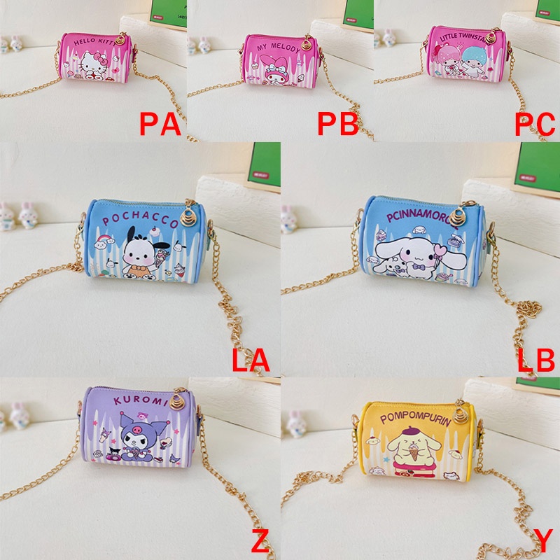 Khung Thành Cho Bé Chất Lượng Cao❤Túi Đeo Vai In Họa Tiết Hoạt Hình Dễ Thương Thời Trang Mùa Hè Cho Bé Gái