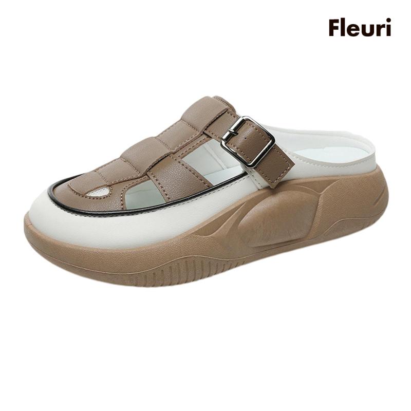 Dép Sandal Đế Dày 5cm Chống Trượt Thoải Mái Dành Cho Nữ
