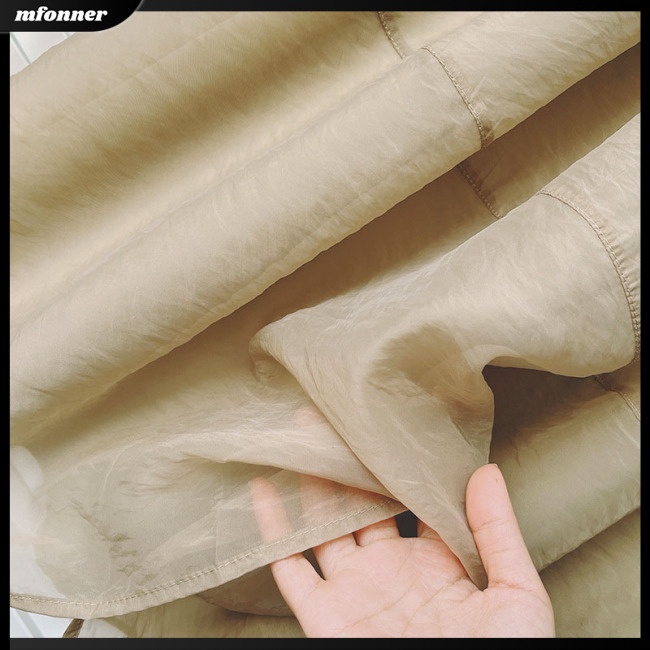 Chân Váy Dài Lưng Thun Cao Màu Sắc Đơn Giản Thanh Lịch Cho Nữ