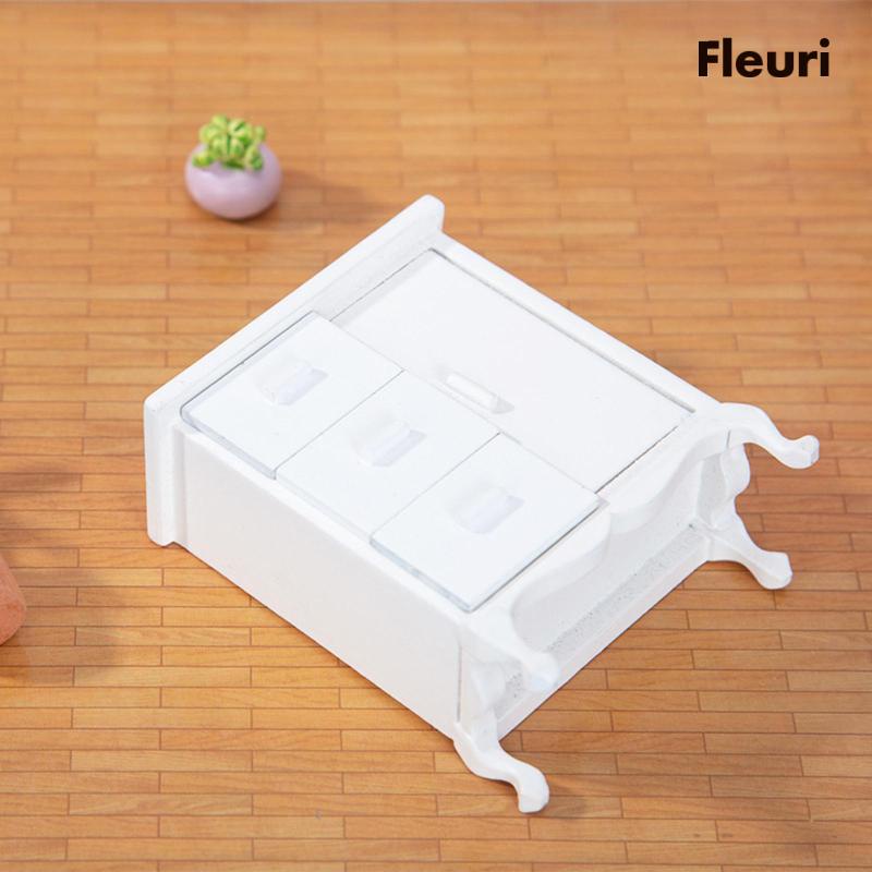 [Fleurir] Mô Hình Tủ Mini Trang Trí Tiểu Cảnh Trong Phòng Đời