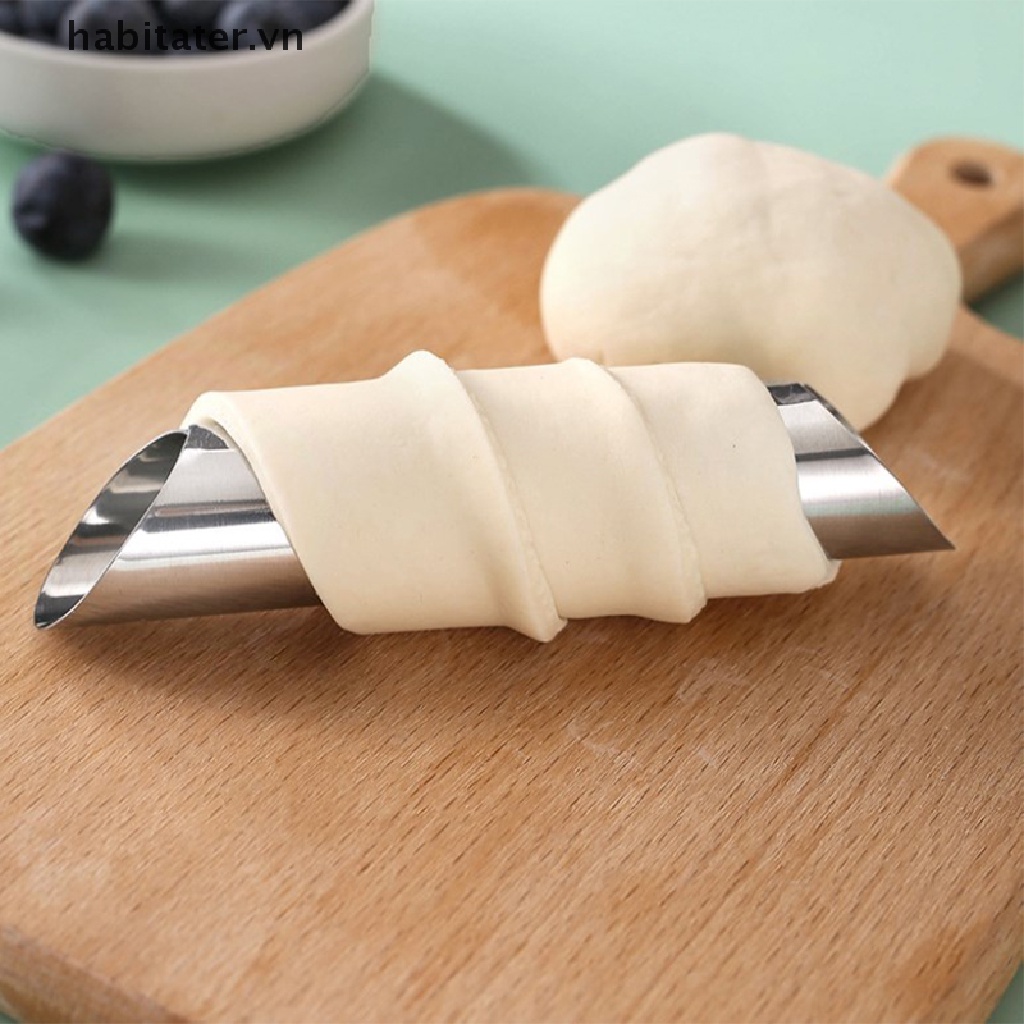 Set 5 Khuôn Làm Bánh Hình Nón Bằng Thép Không Gỉ