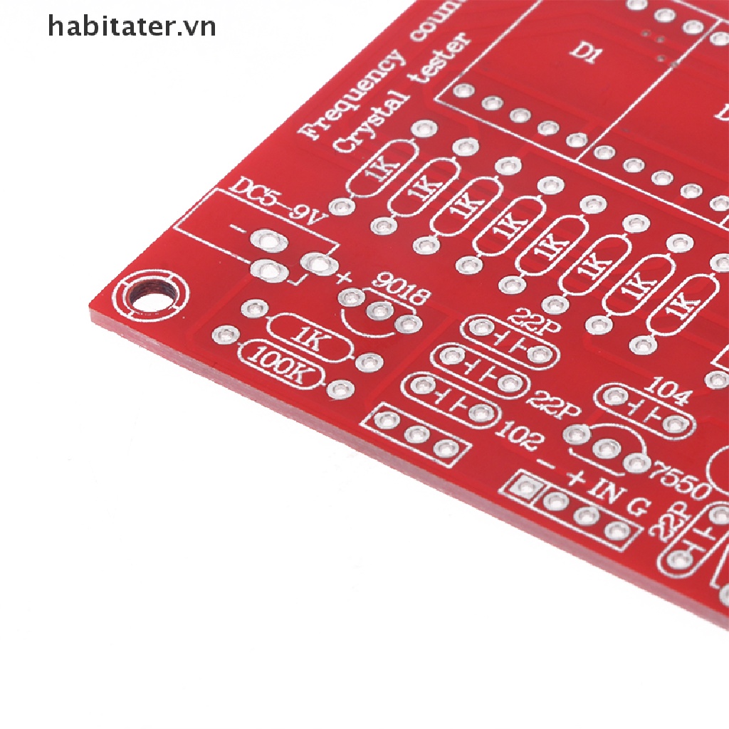 Máy Đếm Tần Số 1Hz-50MHz USB Thủy Tinh DIY
