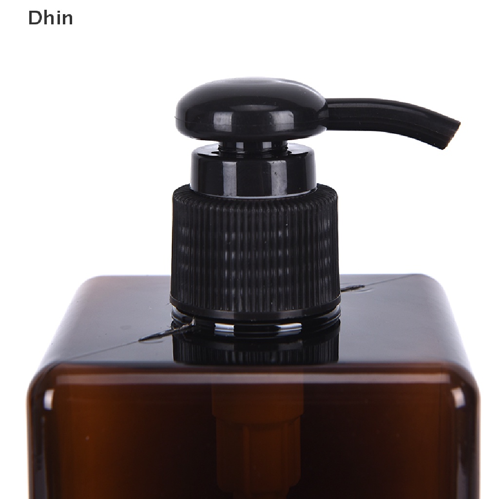 Bình Nhựa Rỗng Hình Vuông Đựng Dầu Gội Sữa Tắm 250ml Tiện Dụng