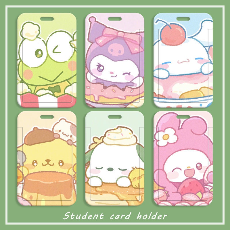 Vỏ Bọc Bảo Vệ Thẻ ID / Thẻ Xe Buýt / Thẻ Sinh Viên Sanrio