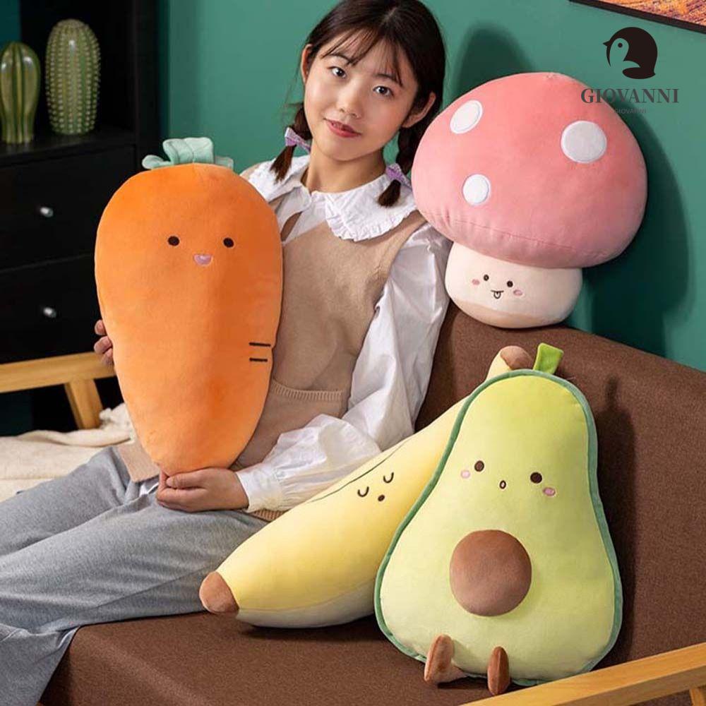 Gối Nhồi Bông Hình Trái Chuối Dễ Thương Trang Trí Nhà Cửa