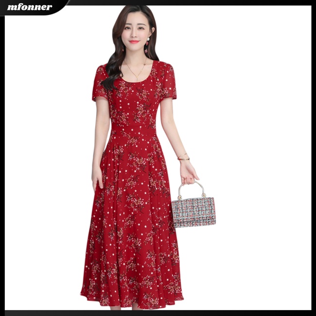 Đầm Dáng Dài Họa Tiết Hoa Thiết Kế Mỏng Thời Trang Mùa Hè Dành Cho Nữ