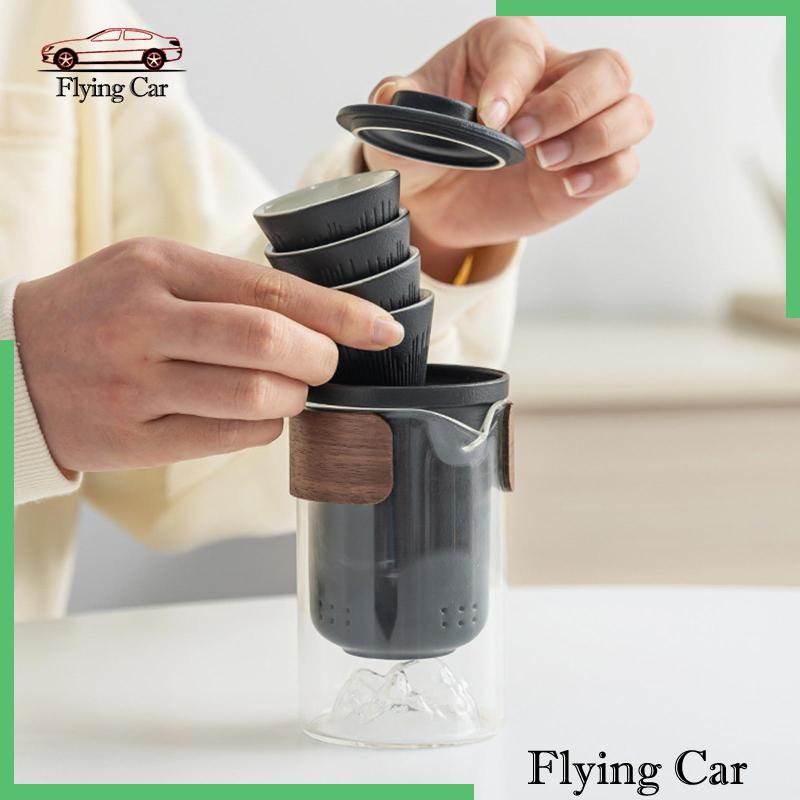 Bộ Ấm Trà Du Lịch Kèm Hộp Đựng Nhỏ Gọn Lzdjfmy2