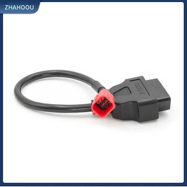 ☃Nhà Cửa☃ Dây Cáp Kết Nối Chuyển Đổi Dc12v Obd2 Cho Xe Máy Honda 6-pin