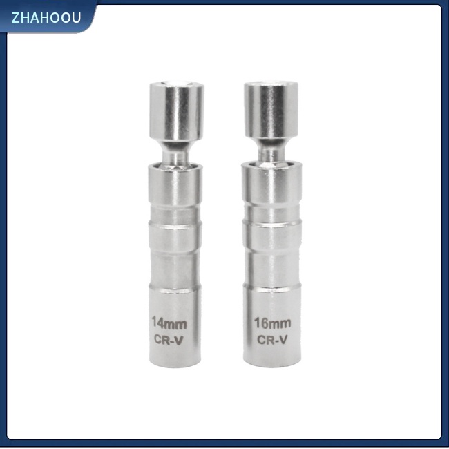 ☃Nhà Cửa☃ Dụng Cụ Sửa Chữa Bugi Xe Hơi Xoay 360 Độ 14mm / 16mm