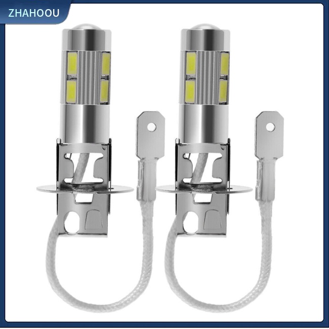 ☃Nhà Cửa☃ Set 2 Bóng Đèn Pha Xenon 12v H3 6000k Ánh Sáng Trắng Dành Cho Ô Tô