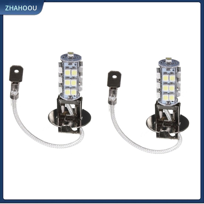 ☃Nhà Cửa☃ 1 Cặp Bóng Đèn Led Sương Mù H3 1210-25smd 12v Cho Xe Hơi