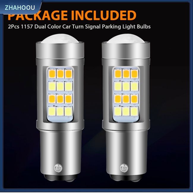 ☃Nhà Cửa☃ Set 2 Bóng Đèn Led 1157 6000k / 4500k Bằng Nhôm Chuyên Dụng Cho Xe Hơi