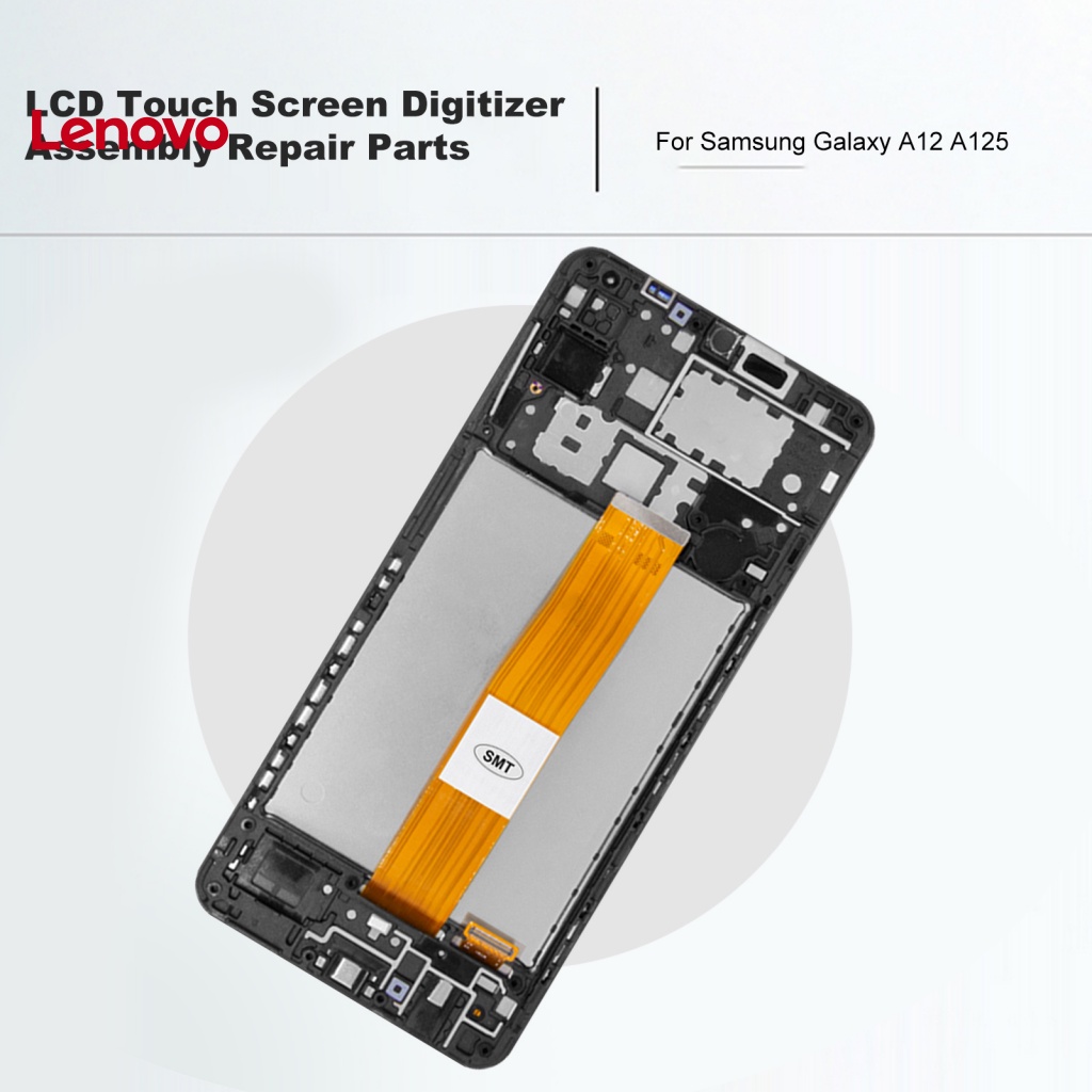 Màn Hình Cảm Ứng LCD Hoa Hướng Dương Cho Samsung Galaxy A12 A125