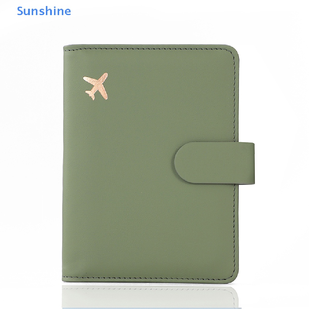 Ví Da PU Đựng Hộ Chiếu Và Thẻ ID Tiện Dụng Khi Đi Du Lịch